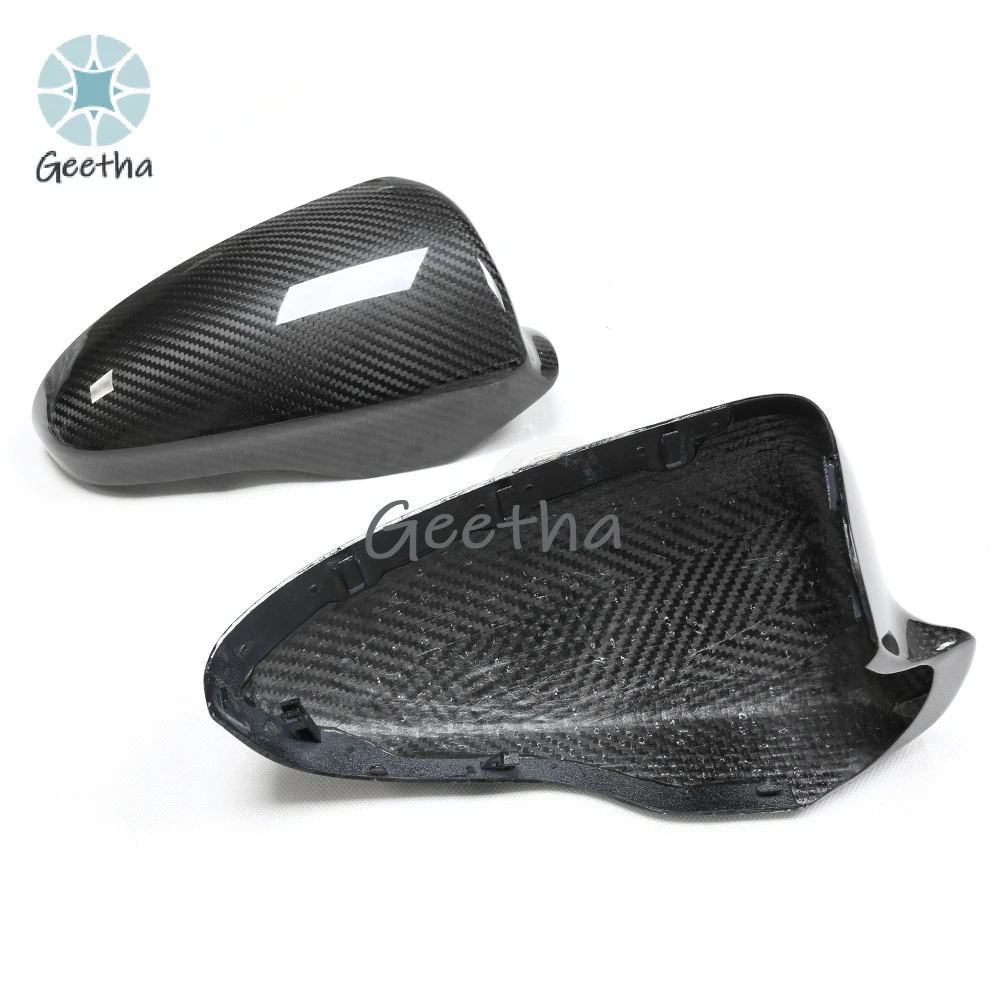 

For F10 M5 F06 F12 M6 Fit for BMW Exterior Side Mirror Cover Gloss Black Carbon Car Mirrors Cover Dry Carbon Replacement Style