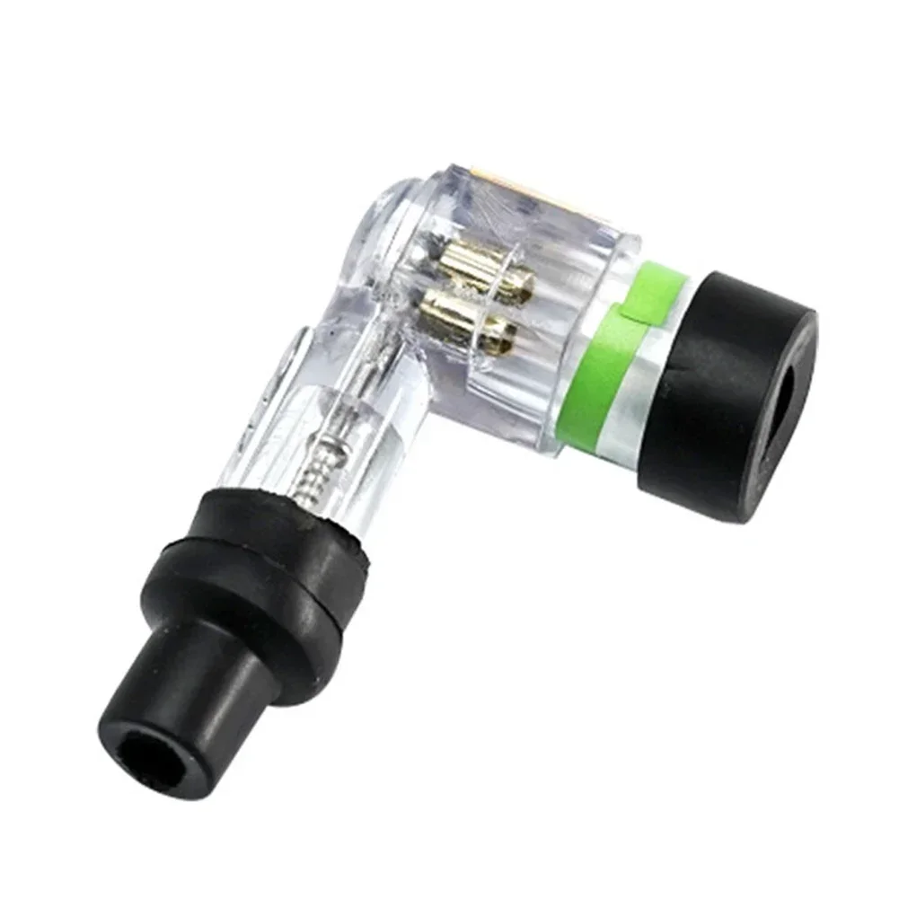 90 Degree Transparent Motorcycle Spark Plug Cap Ignition Spark Plug Cap Spark Plug Cap Motorcycle Modification Accessories