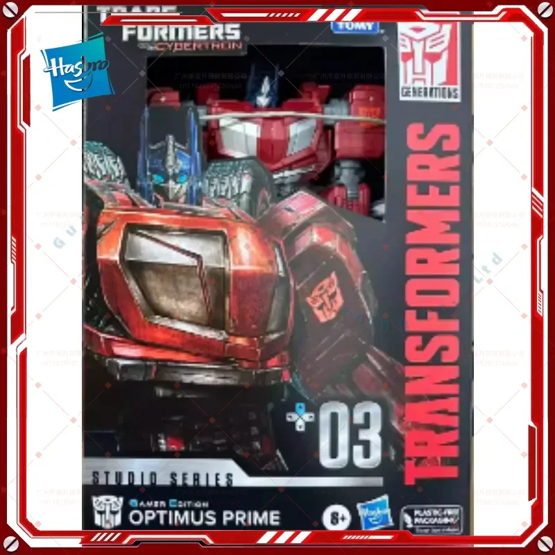 

В наличии: Hasbro Transformers Classic Toys Gamer Edition SSGE-03 Оптимус Прайм, фигурка-робот, коллекционные подарки, товары для хобби