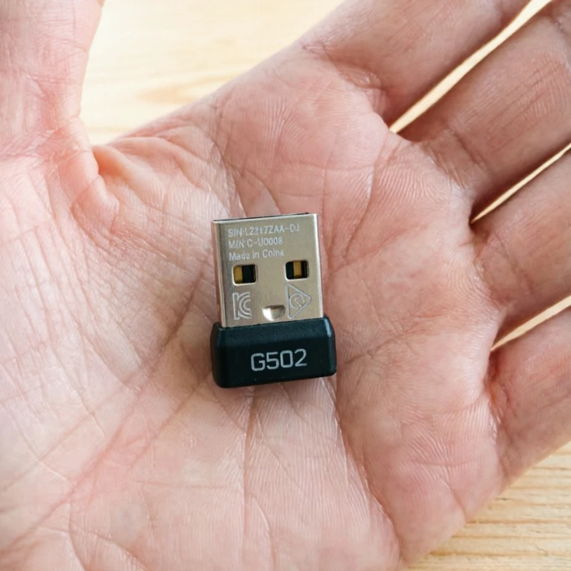 USB Dongle Signal Receiver for Logitech G502 LIGHTSPEED Wireless Gaming Mouse