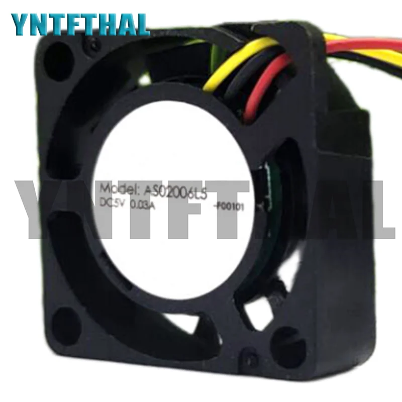 NEW AS02006L5 2006 DC5V 0.03A 3-Pin 20*20 * 6MM  2CM Cooling Fa