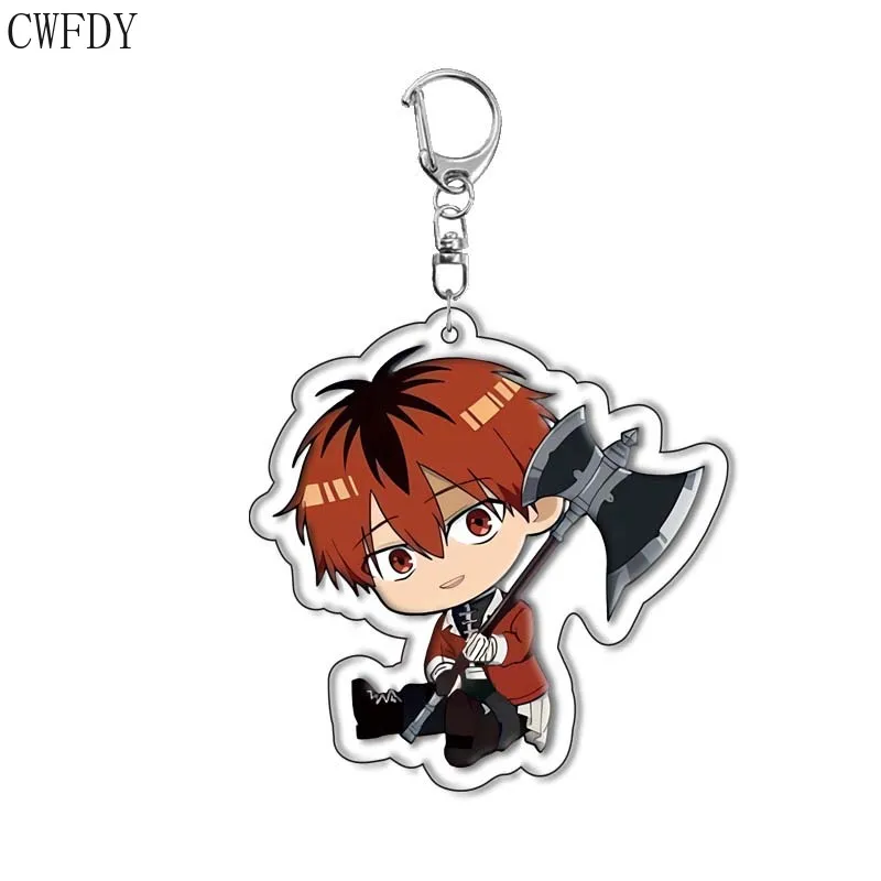 Women Men Arcylic Keychain Anime Frieren At The Funeral Key Chain Cartoon Cartoon Figures Himmel Frieren Cosplay Pendant Chaveio