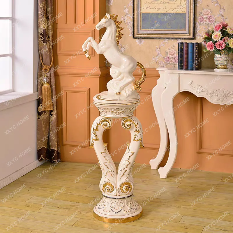 

floor-to-ceiling large ornament ceramic creative living room entrance handicrafts home TV cabinet decoration