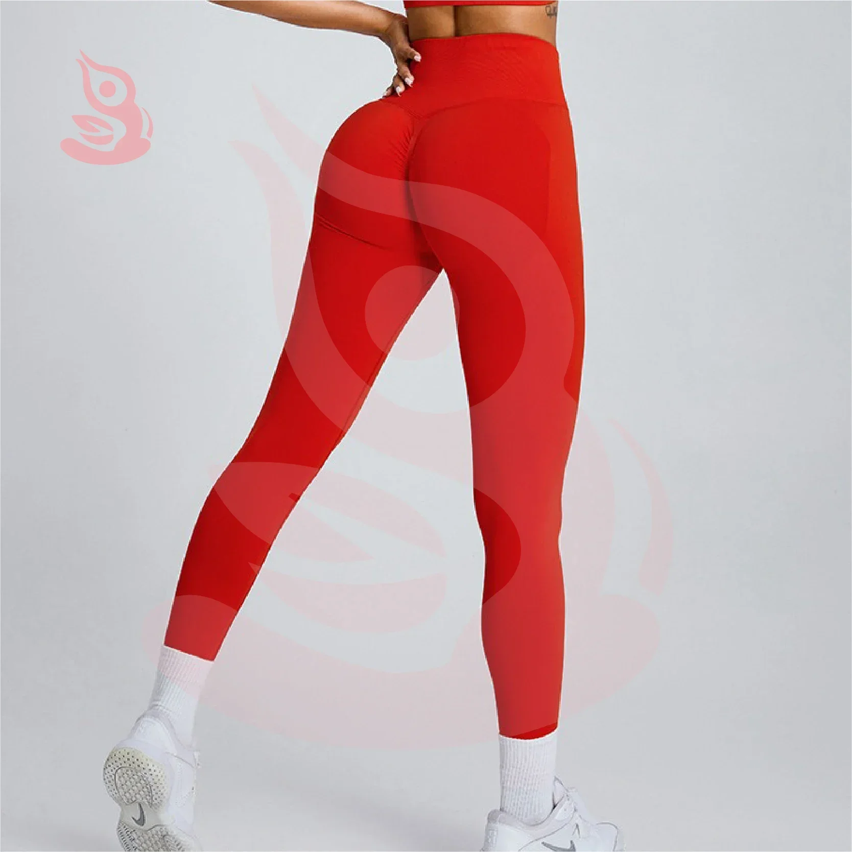 

New Peach Hip Tight Sports Pants Outdoor Running Speed Drying Fitness Pants Seamless High Waist Yoga Pants for Women