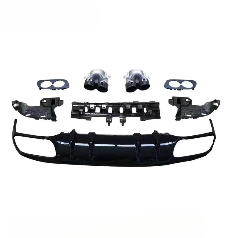 

Подходит для Mercedes-Benz C COUPE Tail Lip Tail Throat C205 to C43AMG Tail Lip Four Tail Throat Small Surround Kit