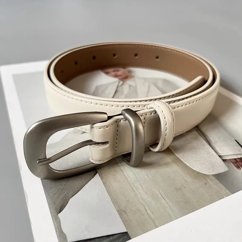 المرأة أزياء خمر جلد طبيعي مشد الإناث Cummerbund معطف حزام فستان Decration حزام ضيق J097