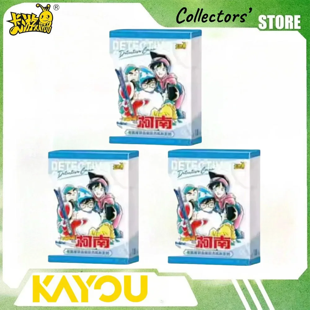 KAYOU Genuine Detective Conan Comic Theme Acrylic Magnetic Tape Refrigerator Magnet Blind Box Vol.1 Collection Decorative Gifts