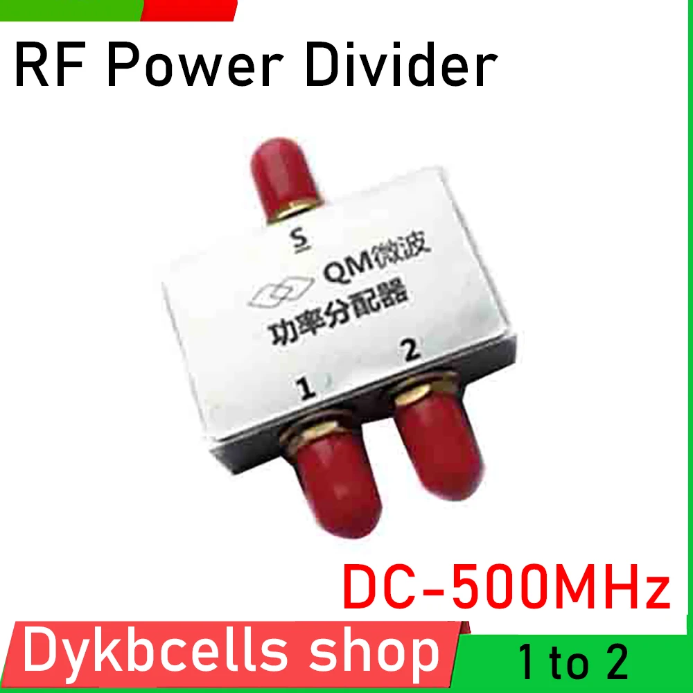 

DC-500Mhz Power Divider RF Power Splitter 1-2 Power Divider Combiner UHF 433M Transmitter Ham Radio Amplifier