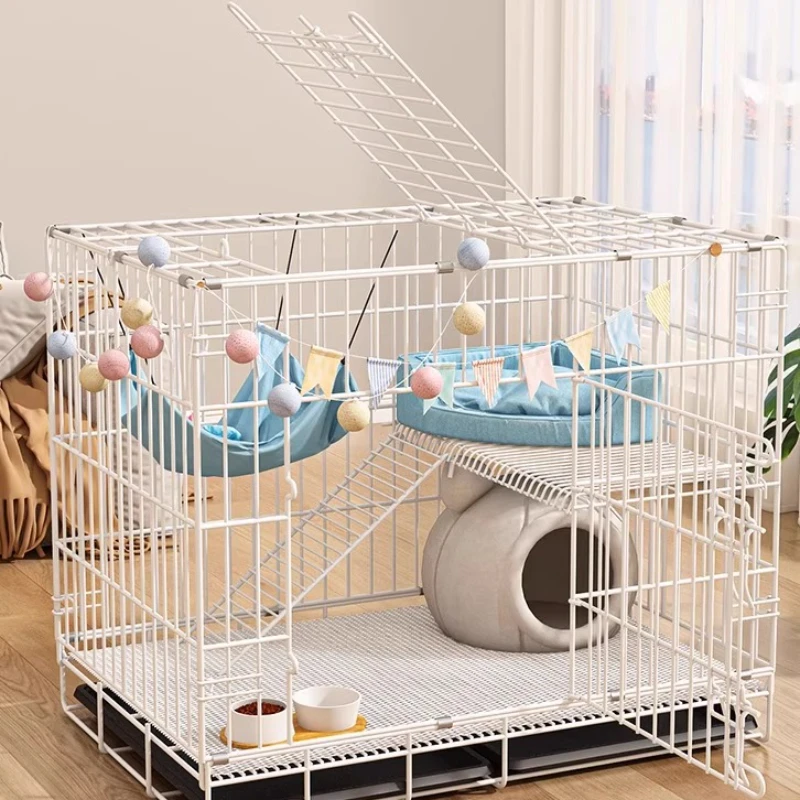 

House Cat Empty Cage Villa Large Free Space Cat Nest Cat Toilet