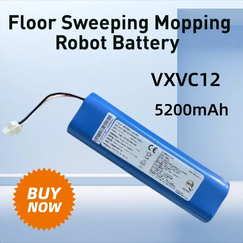 

5200mAh INR18650 M26-4S2P for VIOMI Alpha 1A VXVC12 Floor Sweeping Mopping Robot Battery