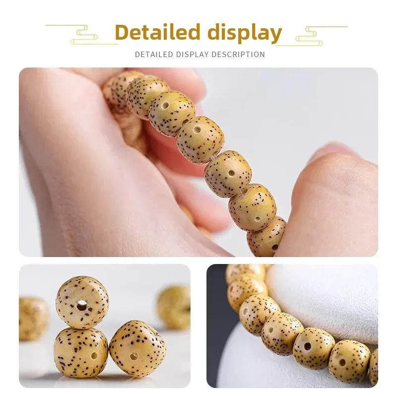 سوار صلاة بوذي من خرز بودي ذهب - مراجعة Bead Bracelet Men وسعره