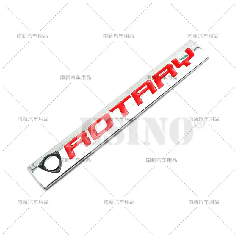 سيارة التصميم 3D الروتاري محرك سبيكة معدنية لاصق شعار الجذع الخلفية شارة درابزين ملصقا الجسم صائق لمازدا RX-7 RX-8 MX-300