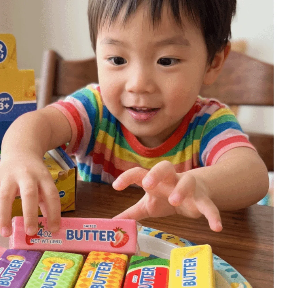 Yellow Cheese Butter Stick Squishy Slow Rising Slow Rebound Butter Stick Fidget Soft Realistic Butter Stick Squeeze
