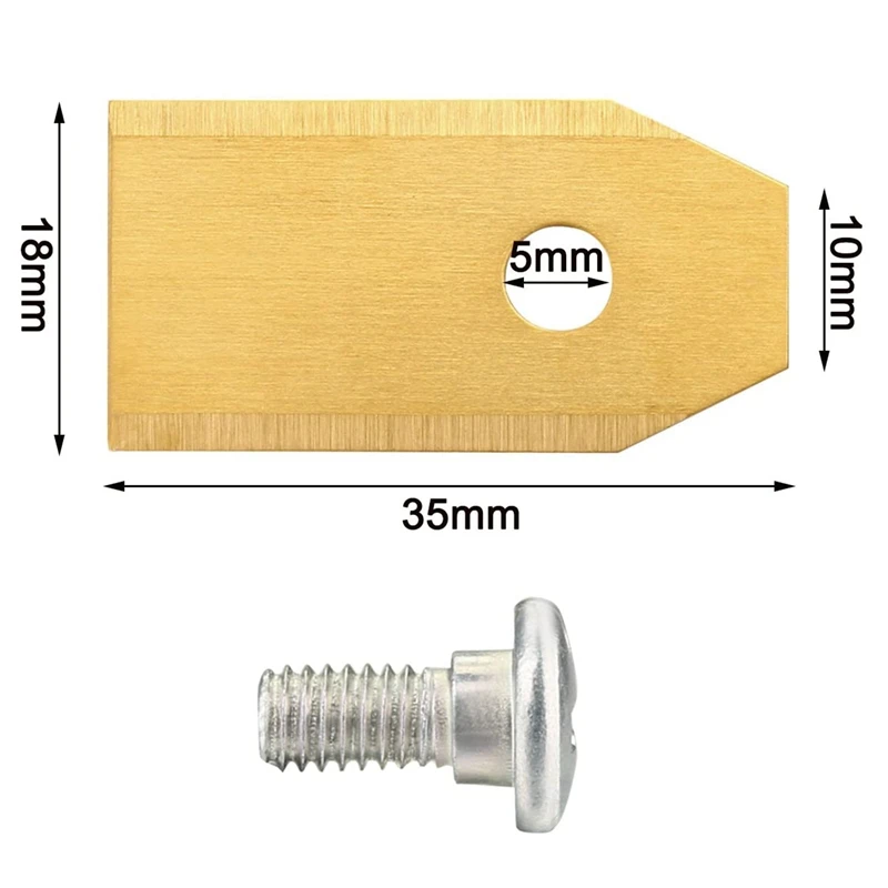 Imagem -06 - Promoção Lawn Mower Lâmina Lâminas de Substituição Jardim Husqvarna Automower 36 Pcs Aço Inoxidável