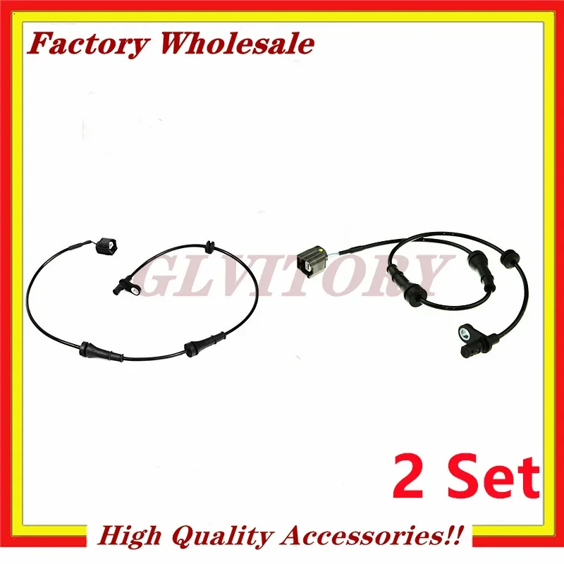 

2 Set ABS Wheel Speed Sensor Rear Right & Left For Nissan Juke 2011-2012 47900-1KA0A 47901-1KA0A