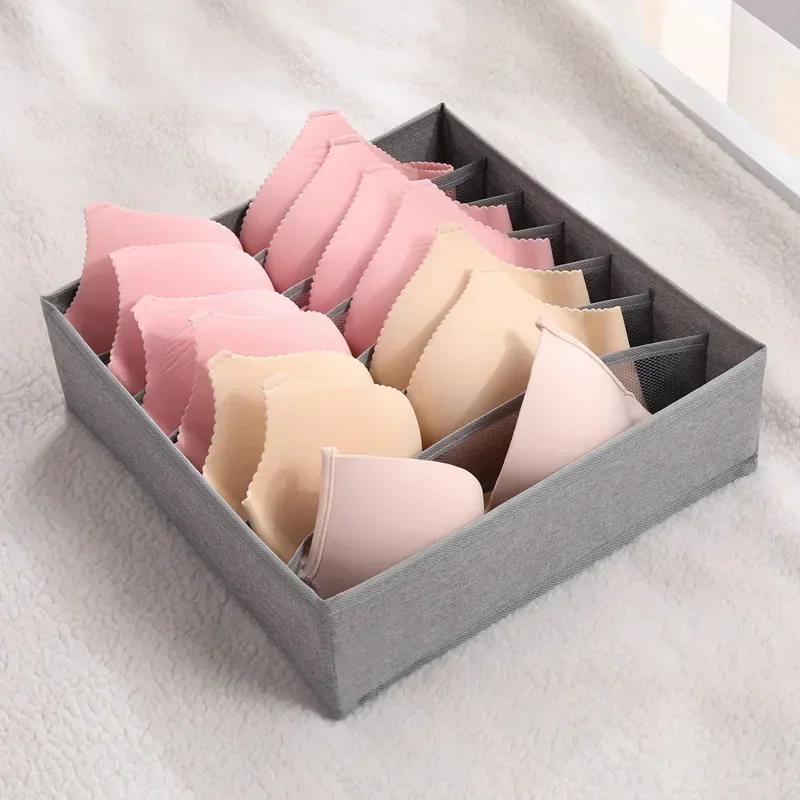 Underwear Storage Box Drawer Organizer Bras Socks T-shirt Clothing Storage Box Pants Organizer Drawer Divider Storage Organizers