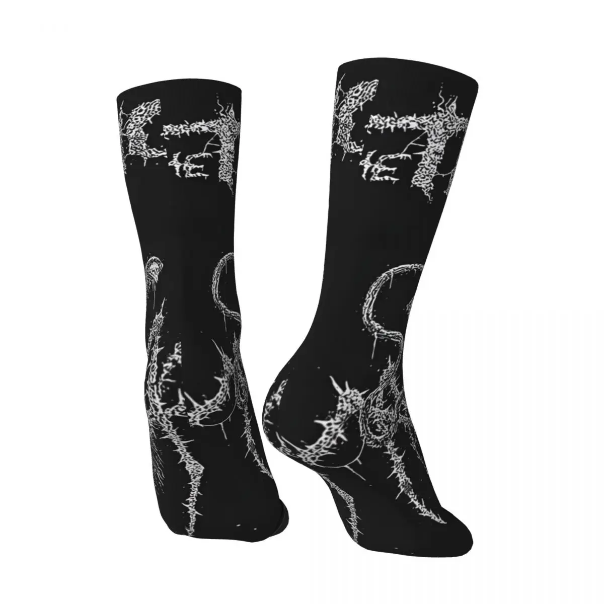 Hip Hop Retro The Thing Cult Horror Crazy Men's compression Socks Unisex The Thing 1982 Harajuku Pattern Printed Funny Crew Sock