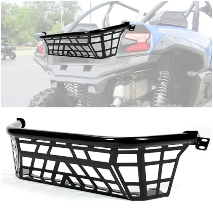 

Steel Cargo Bed Enclosure with Tailgate for 20202025 Kawasaki Teryx KRX 1000 and 20232025 KRX4 1000 Black Powder Coated Luggage
