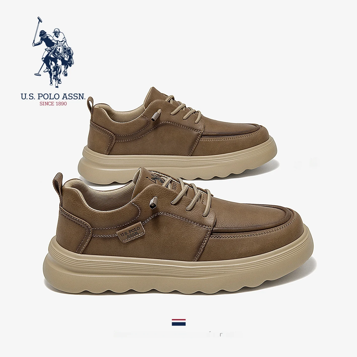 Zapatos Casuales para Hombre USPA, Primavera 2026, Estilo Vintage, Sencillos, Ligeros, con Suela Suave, para Trabajo, Cómodos...