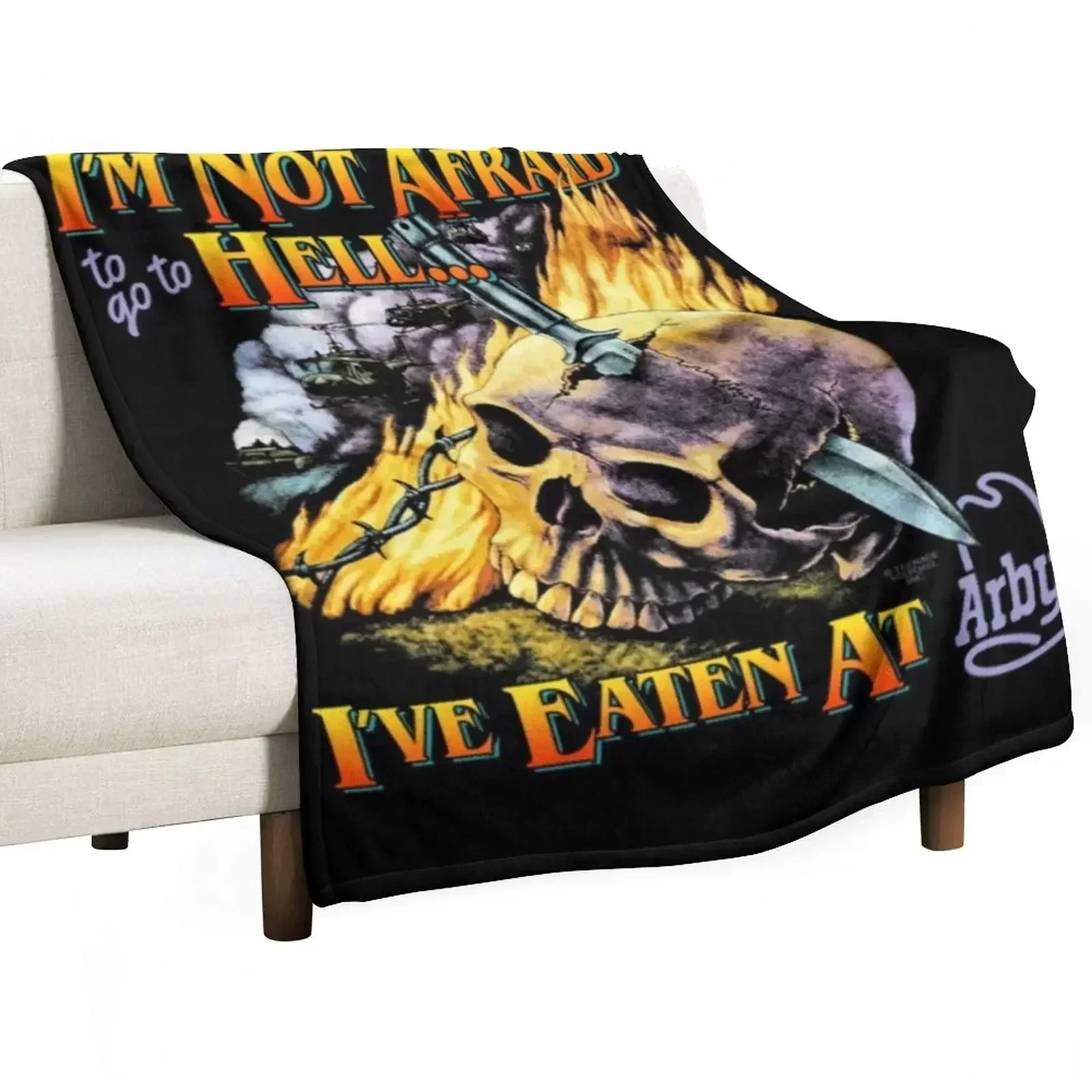 

Arbys T-ShirtHell Arbys Throw Blanket Bed sofa bed Nap Furry Blankets