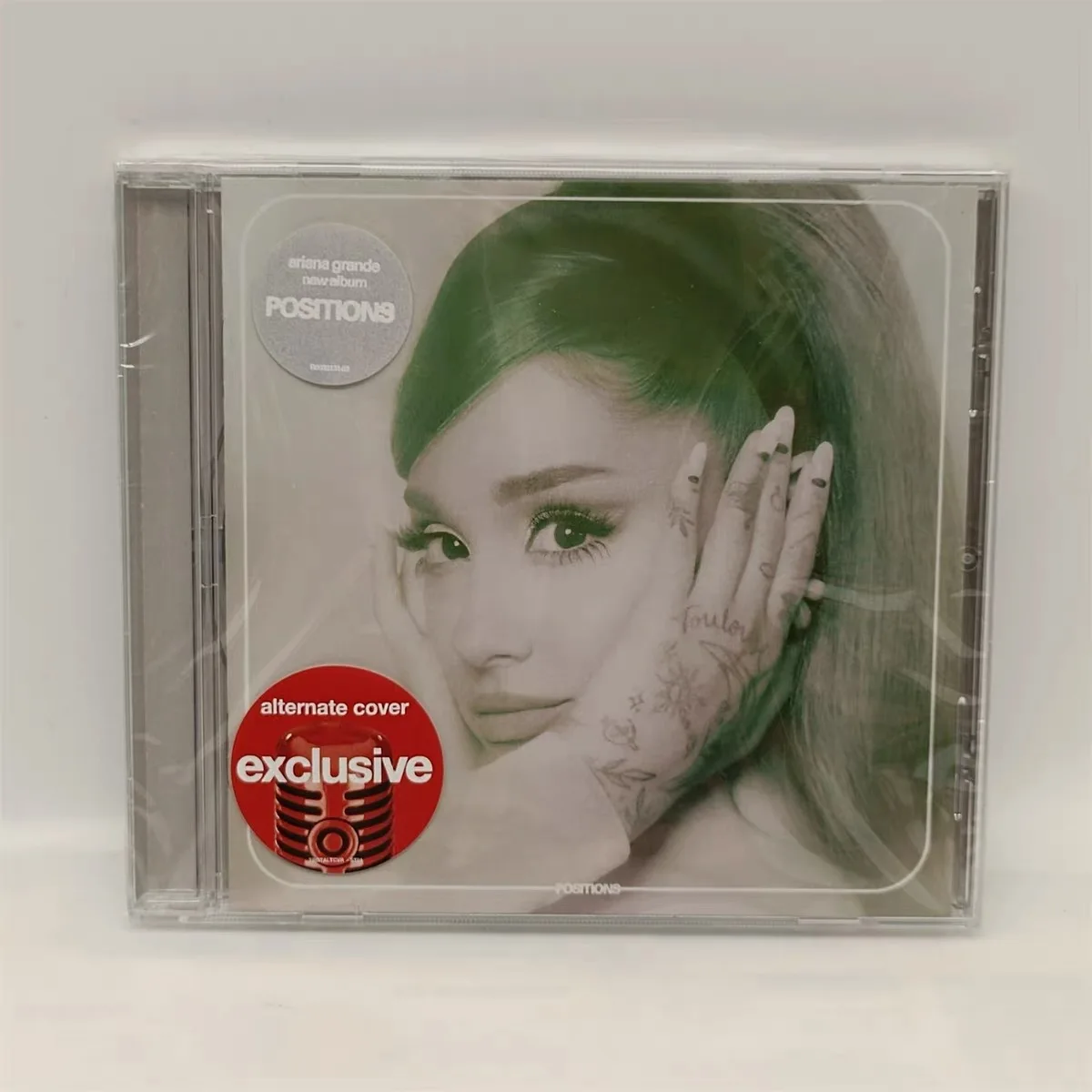 

New Pop Ariana Grande AG Music CD Positions Album Music Record Cosplay Walkman Car Soundtracks Box Party Music Collection Prop