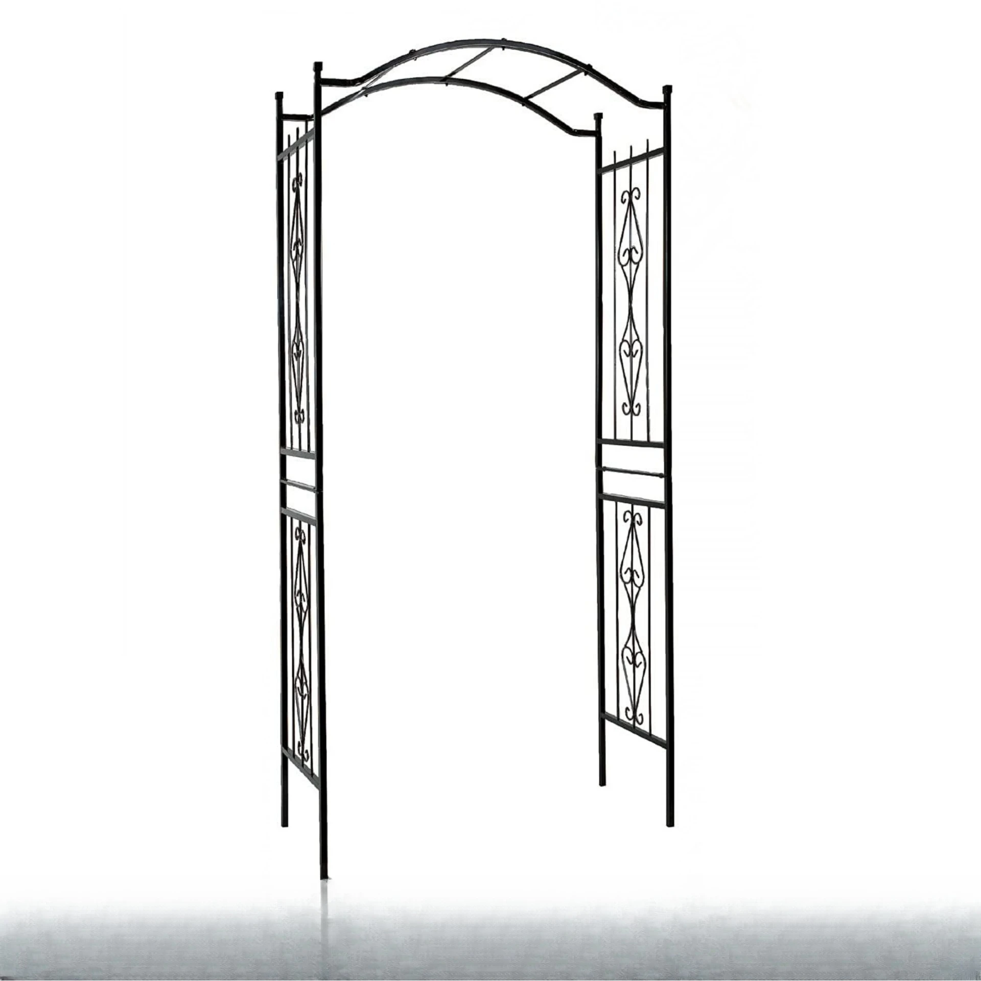 

Large outdoor garden wedding arch fence outdoor garden grass vine climbing frame