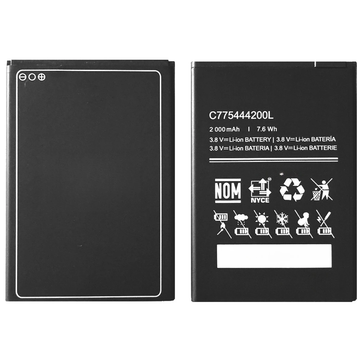 For C5L Max C0170ww BLU C5L Max Battery C775444200L Battery