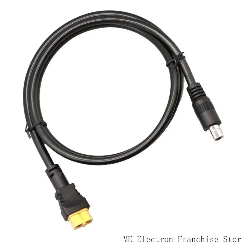 T5EA 16AWG 태양 광 패널 충전 케이블 150cm XT60 암실에서 DC8020 옥외 전원 공급 시스템을위한 남성