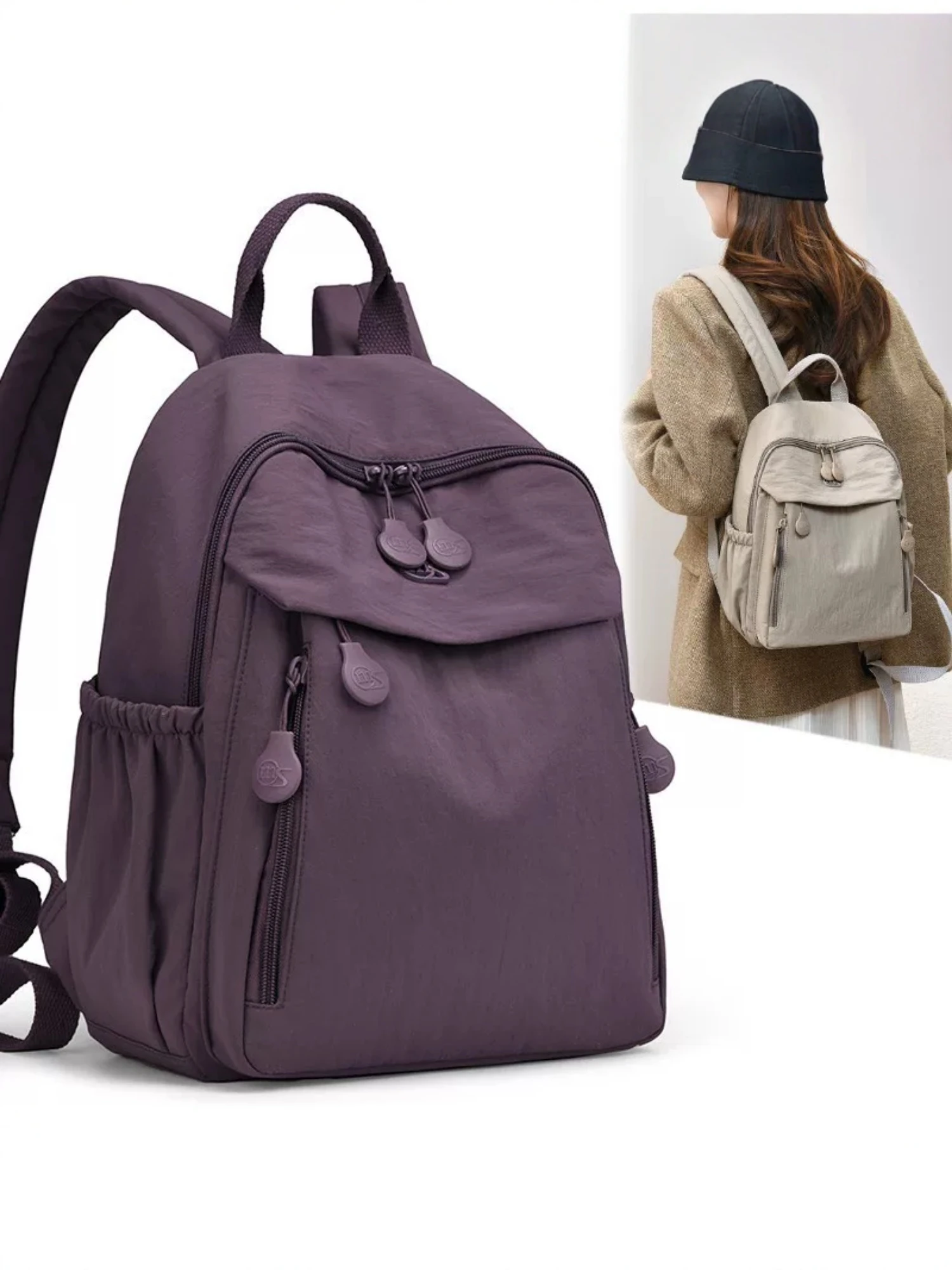 mochila-ligera-casual-para-mujer-verano-2026-bolsa-de-viaje-con-correas-acolchadas-para-los-hombros-compartimentos-dobles
