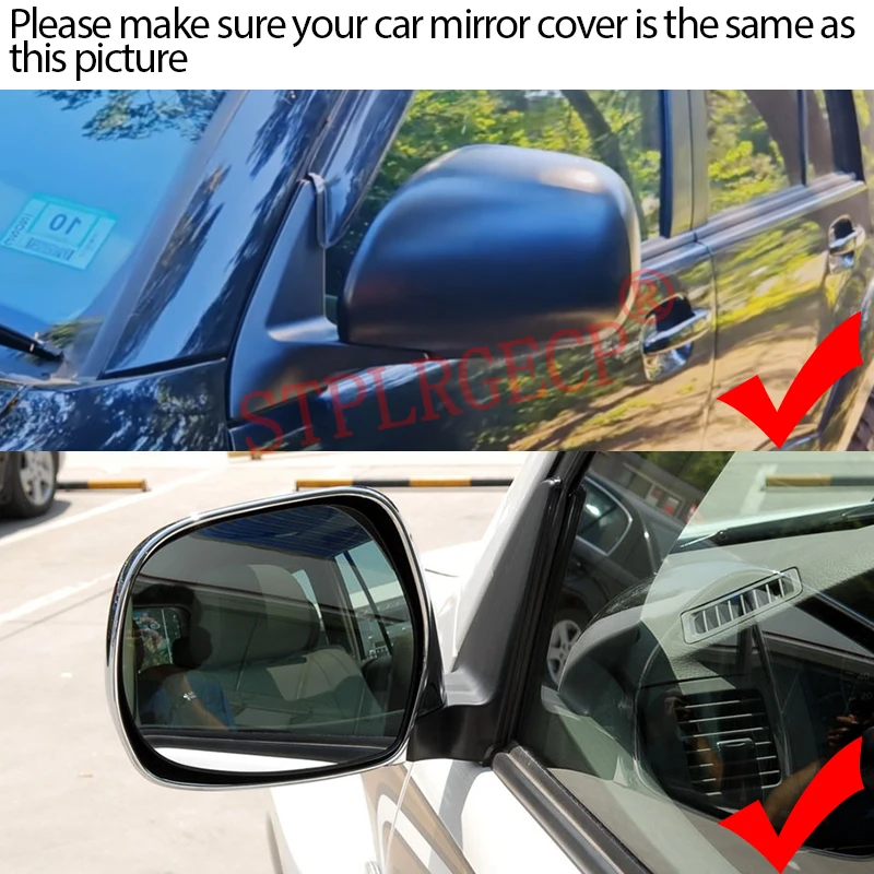 For Toyota Land Cruiser Prado 4Runner GX470 2002-2009 Left or Right Door Side Wing Clear Mirror Glass Heated Rear View LH RH