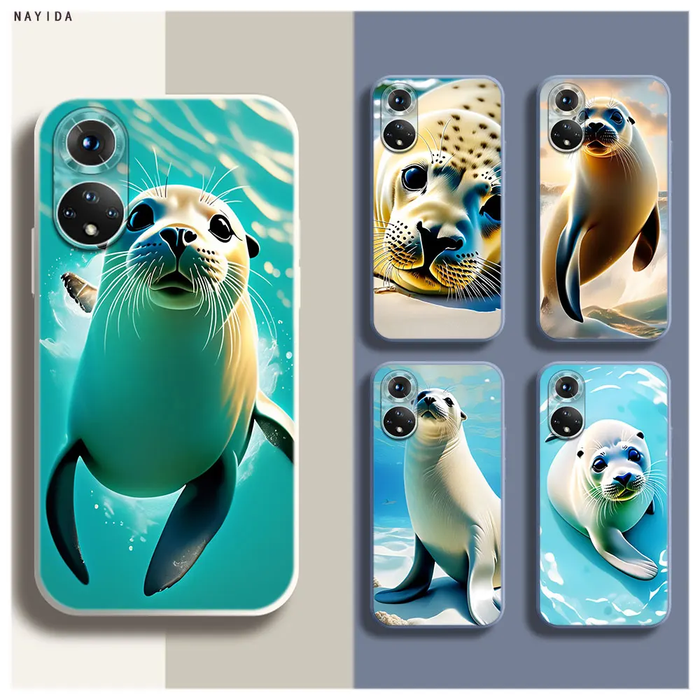 Phone Case For Honor 70 50 X6A X9B X7A X8A X9A Soft Silicone Original Cover seal