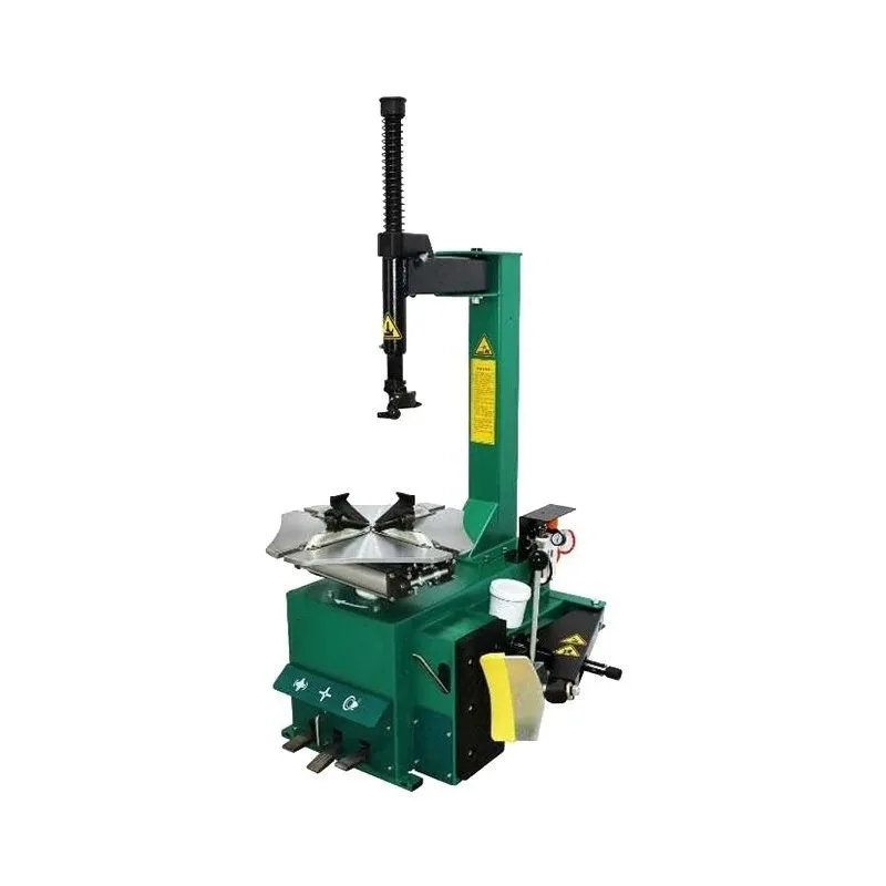 

Swing arm tire disassembler, auto repair equipment