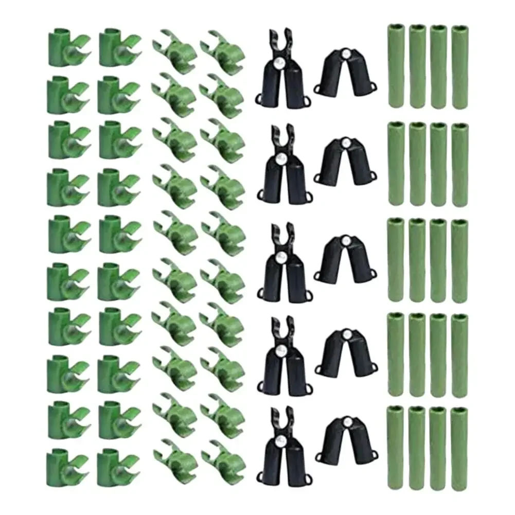 

Gardening Toolset 70 Adjustable Trellis Clip Connectors Made from Reliable PP Material to Enhance Plant Growth Stability