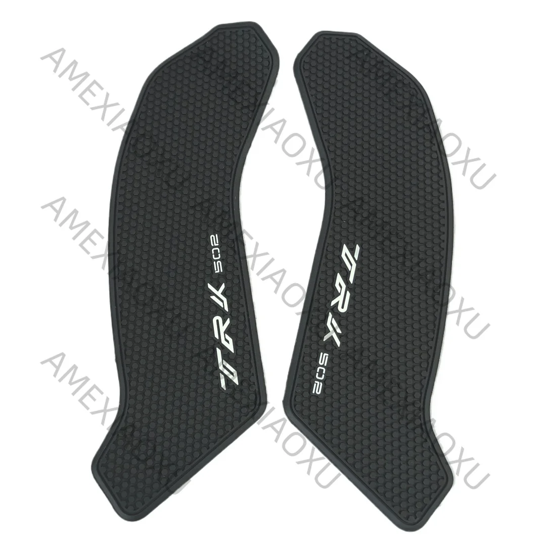 AMEXIAOXU For Benelli TRK 502 502X 2017-2023 Motorcycle Tank Pad Protector Sticker Decal Gas Knee Grip Tank Traction Pad Accesso