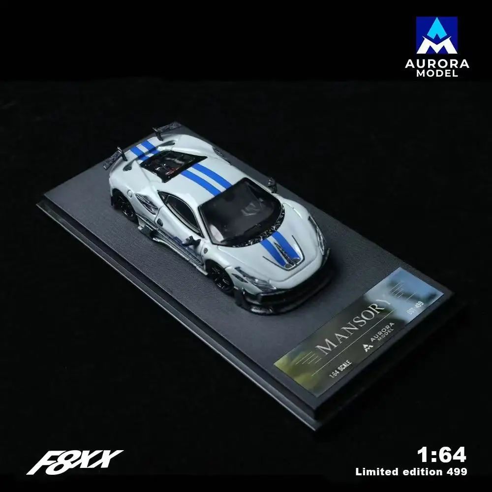 **Pre-order **AuroraModel AM 1:64 Tributo Mansory F8XX Limited499 Diecast Model Car