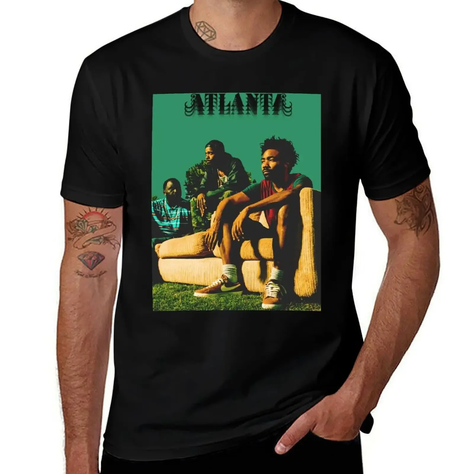 

Atlanta Comedy Drama Tv Series T-Shirt customs design your own boys animal print mens shirts graphic tee 2025 new model