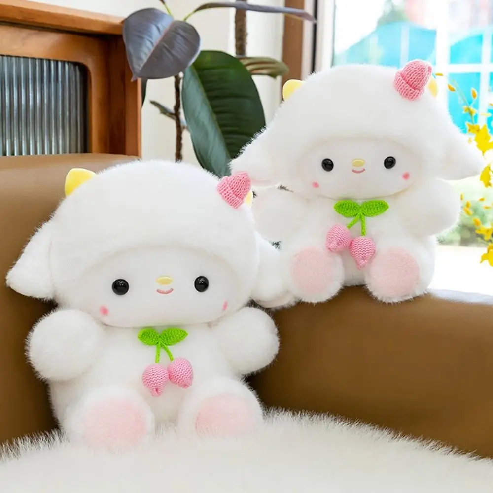 

Kid's Accompany Dolls Cartoon Sheep Plush Doll Fluffy Soft Lamb Plush Toy Kawaii Simulation Animal Fluffty Doll Birthday Gift