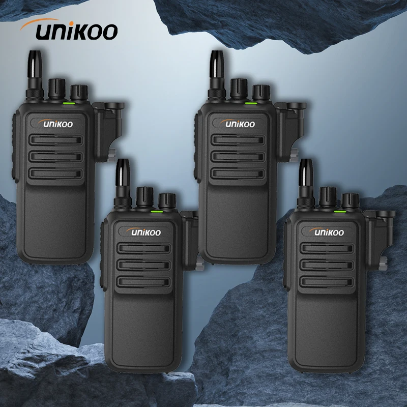 

UNIKOO UK550W Walkie Talkie 10W Hight Power One-click Matching Long Range Communication IP67 Waterproof Durable Two Way Radio
