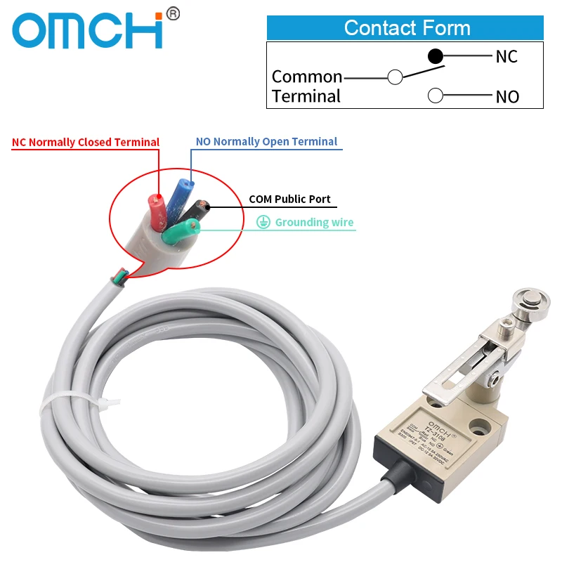 OMCH الفضة الاتصال الذاتي إعادة تعيين الصناعية للماء الحد التبديل TZ-3 سلسلة لحظة CNC آلة الصناعية السفر التبديل #5