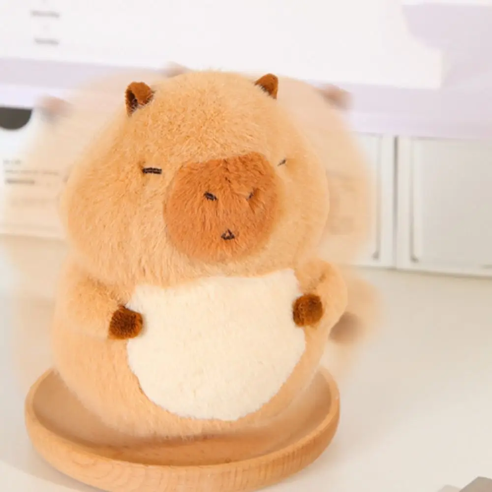 

Plastic Capybara Plush Tumbler Crafts Handmade Capybara Plush Toy Model Statue Toy Doll Panda Rocking Toy Children Girls Boys