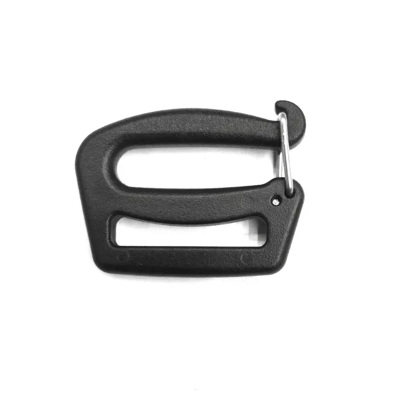 5/10pcs 25-38mm G hook Black Metal Adjuster Slide Buckle Dog Collar Hardware Strap Buckle Making Purse Handbag Backpack Webbing