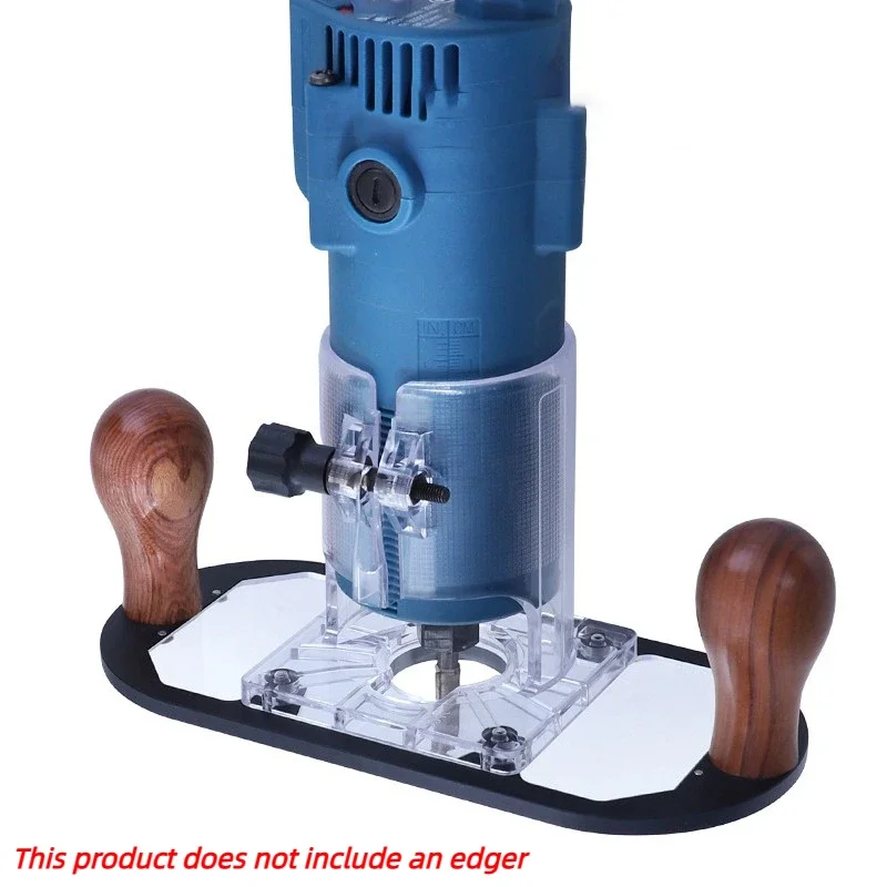 Trimming Machine Bracket for Diameter 65mm Trimmer Transparent Router Trimmer Base Engraving Machine Part Carpentry Tool Parts