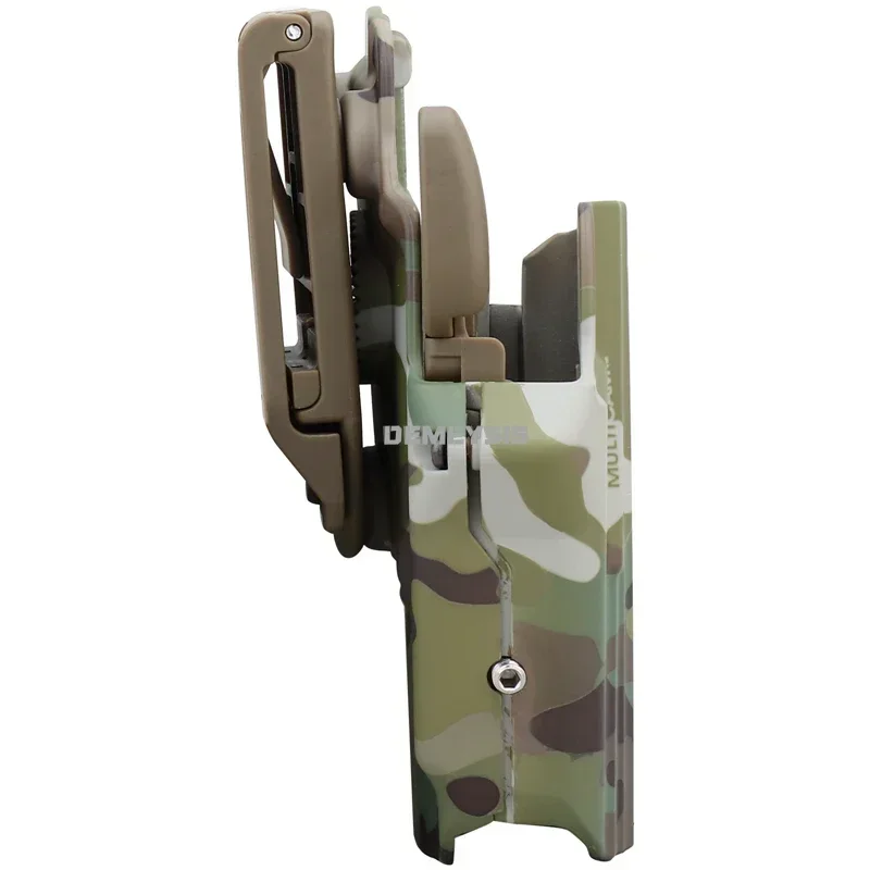 Funda táctica de extracción rápida para pistola, fundas ajustables para cinturón de tiro y caza al aire libre, pistolas universales Airsoft