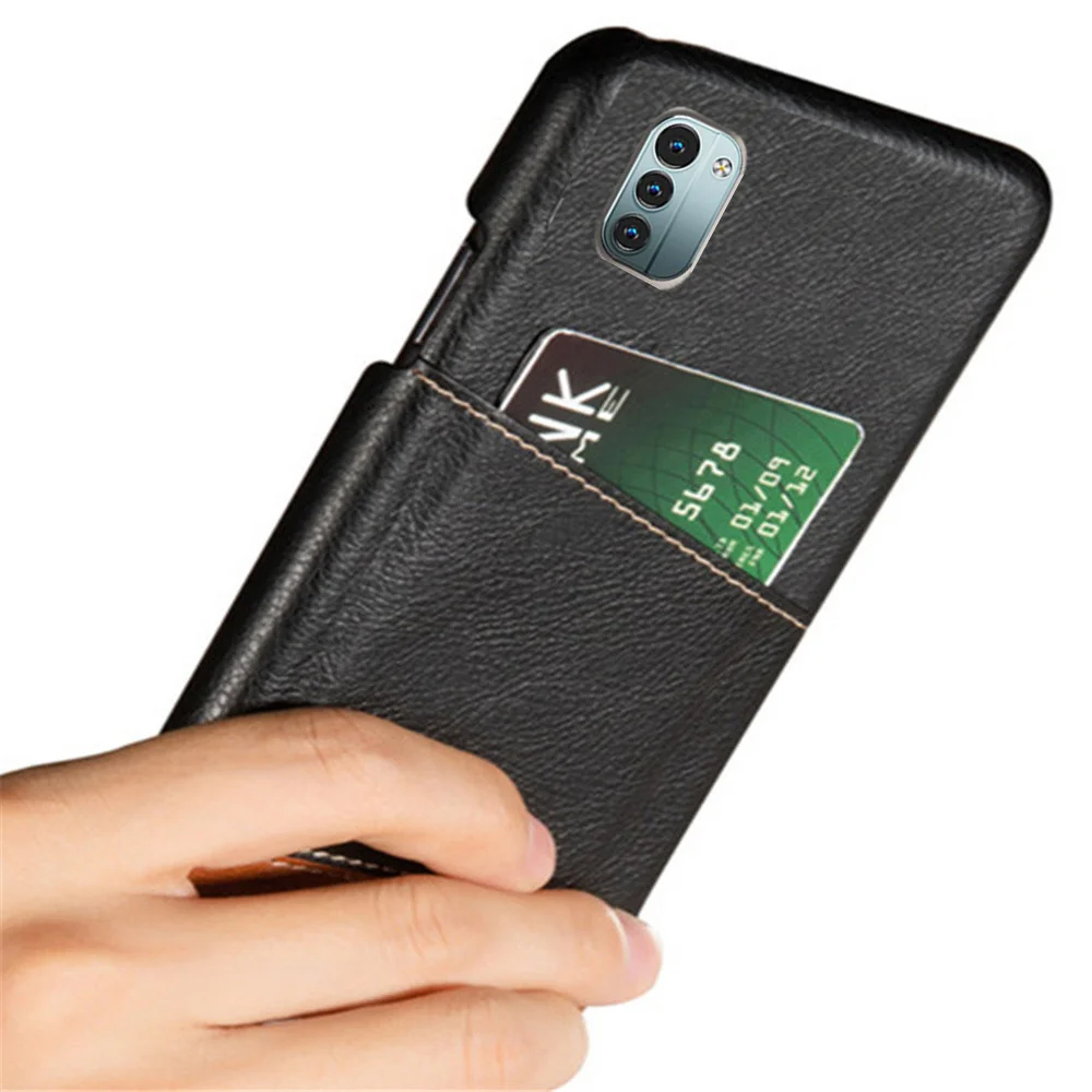 G21 For Nokia G21 Case G11 Mixed Splice PU Leather Credit Card Holder Cover for Nokia G11 G21 Case G 21 2022 Fundas for NokiaG21