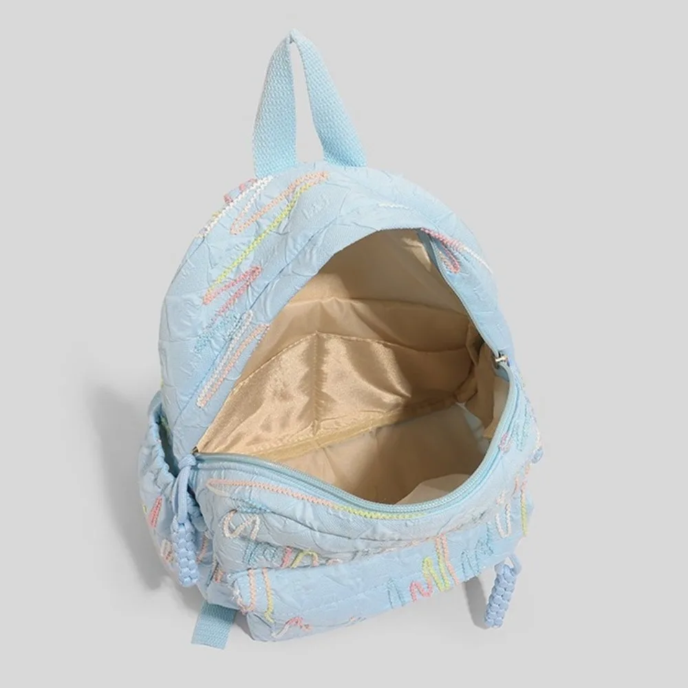 Large Capacity Travel Backpack Zipper Fashion Casual Daypack Cute Adjustable Shoulder Straps Girls Rucksack Outing