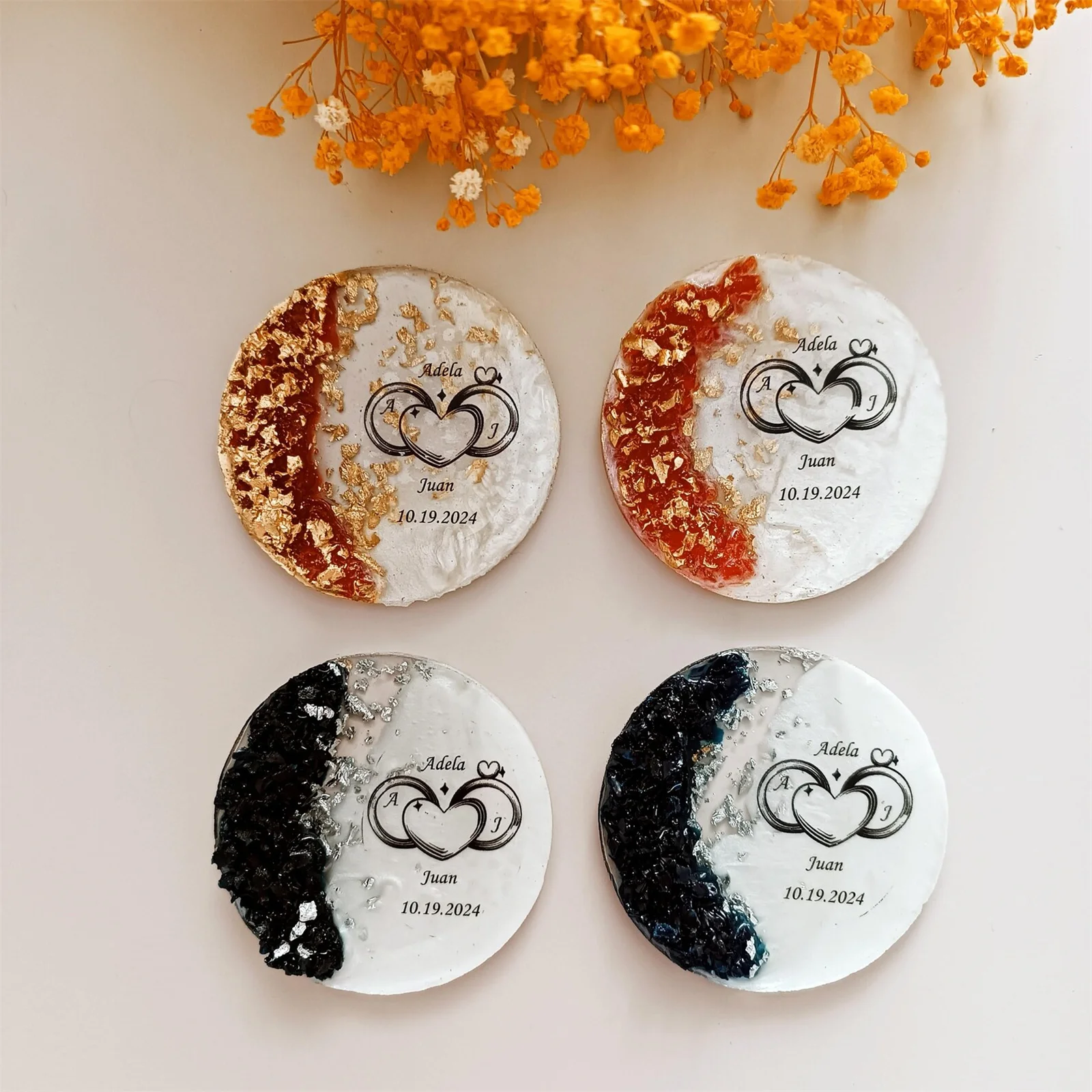 

Свадебные сувениры | Подарок на помолвку | Пользовательские магниты на холодильник | Цветочный магнит для гостей | Персонализированный эпоксидный магнит | Детский душ | Б