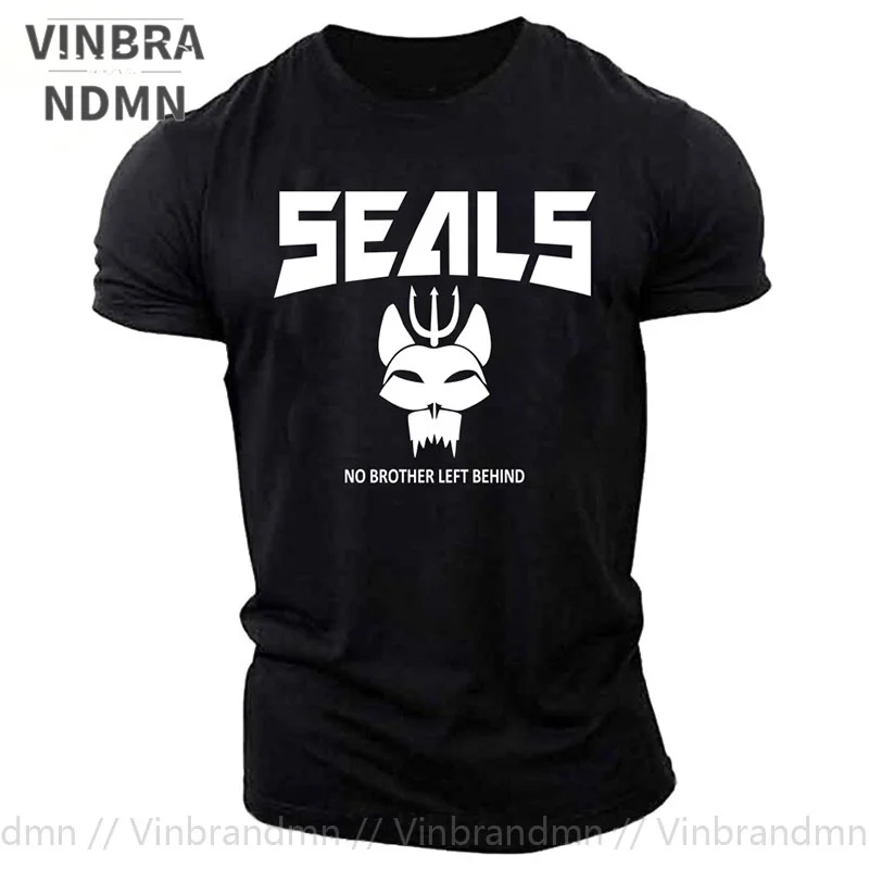 New Arrivals Naval Seals Bravo Team DEVGRU Special Forces Elite Soldiers Men T-Shirt Casual Organic Cotton Military Army TShirt