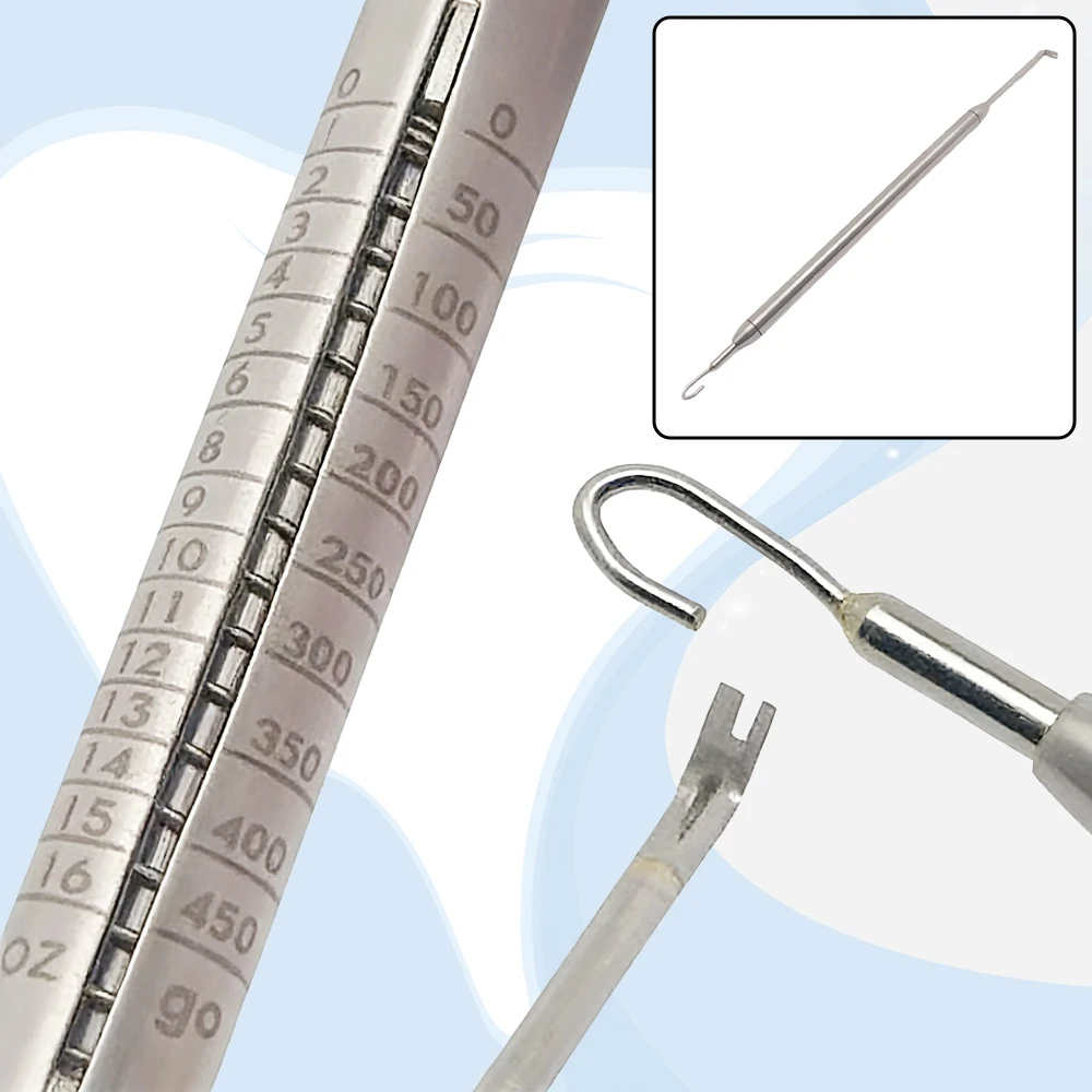 

Автоклавируемый стоматологический ортодонтический динамометр: точный измеритель силы для эластичных лент, брекетов и измерения натяжения NiTi-проволоки