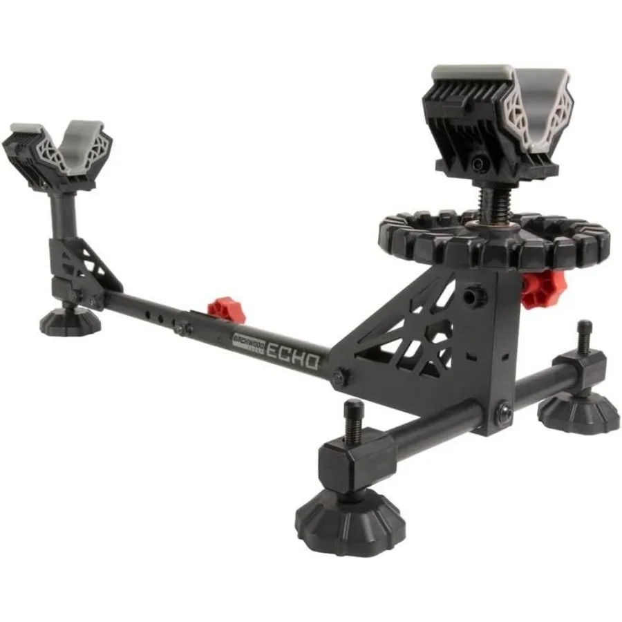 مسند إطلاق النار المتين القابل للتعديل من Echo مع تصميم إطار فولاذي ومسند مخزون مطاطي غير قابل للانزلاق لإطلاق النار على الهدف الدقيق #3