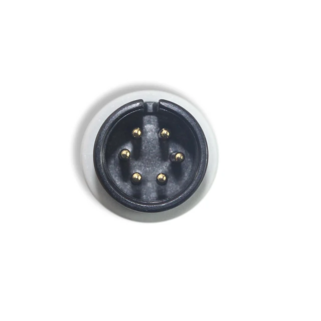 6-Pin compatibele Clip-on 5-Lead Patient ECG Machine Cable